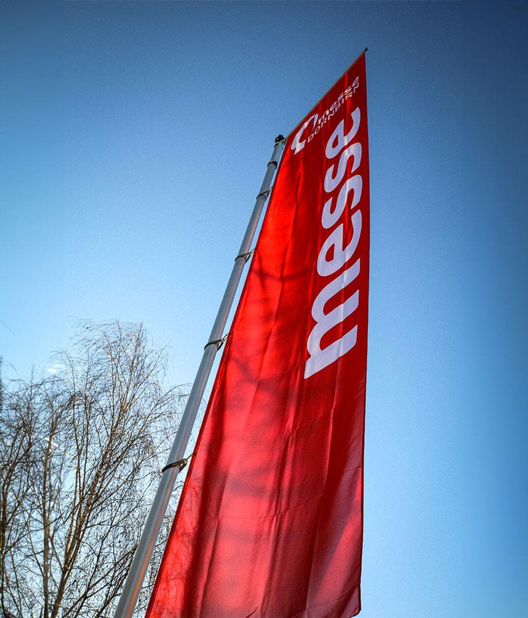 Werbemöglichkeiten bei der Messe Dornbirn: Fahnen © 